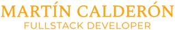 Logo de Martín Calderón